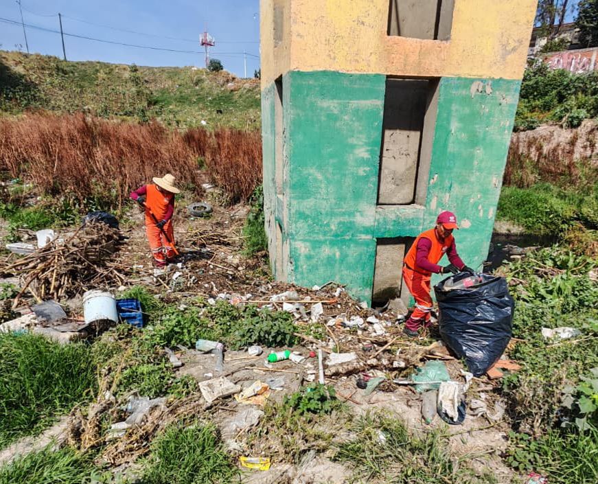 Imagen principal del artículo Refuerza Gobierno de Pepe Chedraui limpieza en el Vaso Regulador Santuario ante temporada de lluvias