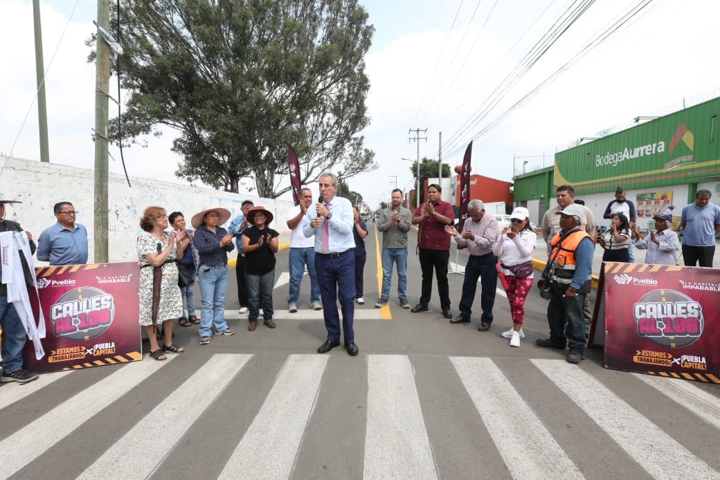 Imagen principal del artículo Con el Tren Capitalino de Pavimentación, Pepe Chedraui entrega rehabilitación vial en la colonia Vicente Guerrero