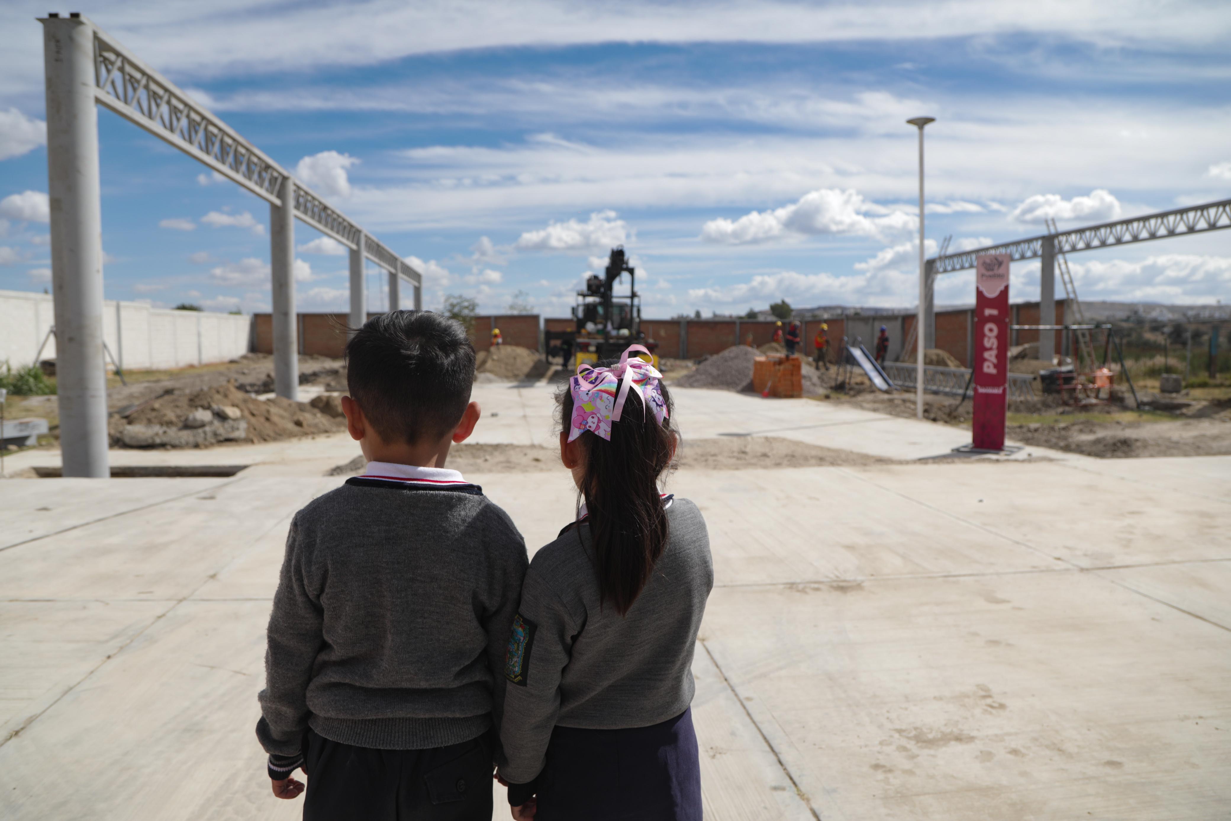 Supervisa Pepe Chedraui obras educativas al sur de la capital