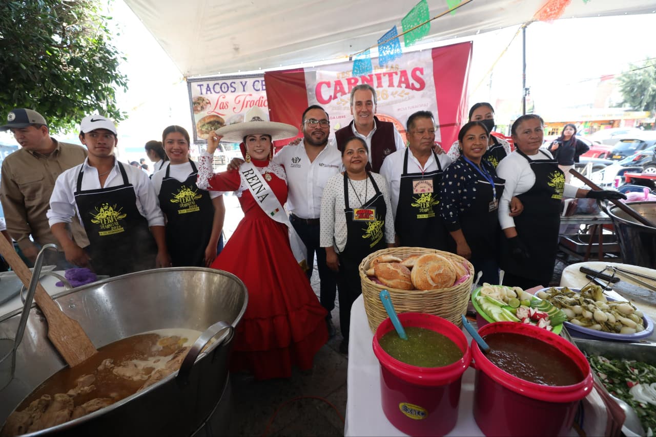 Imagen principal del artículo Inaugura Pepe Chedraui el 5to Festival de las Carnitas en Totimehuacan