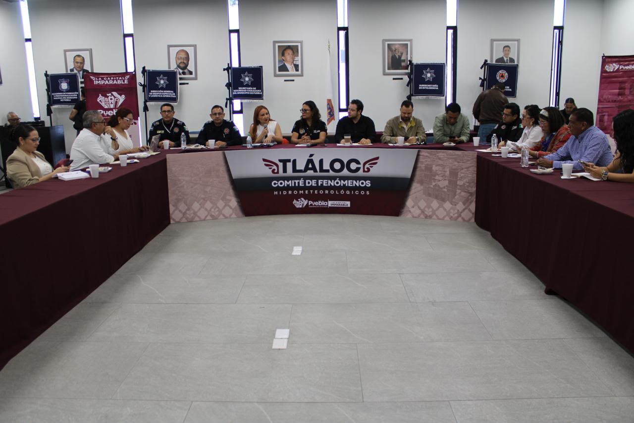 Imagen principal del artículo Fortalece Gobierno de Pepe Chedraui coordinación técnica del Comité “Tláloc” para reforzar acciones preventivas ante la temporada de lluvias