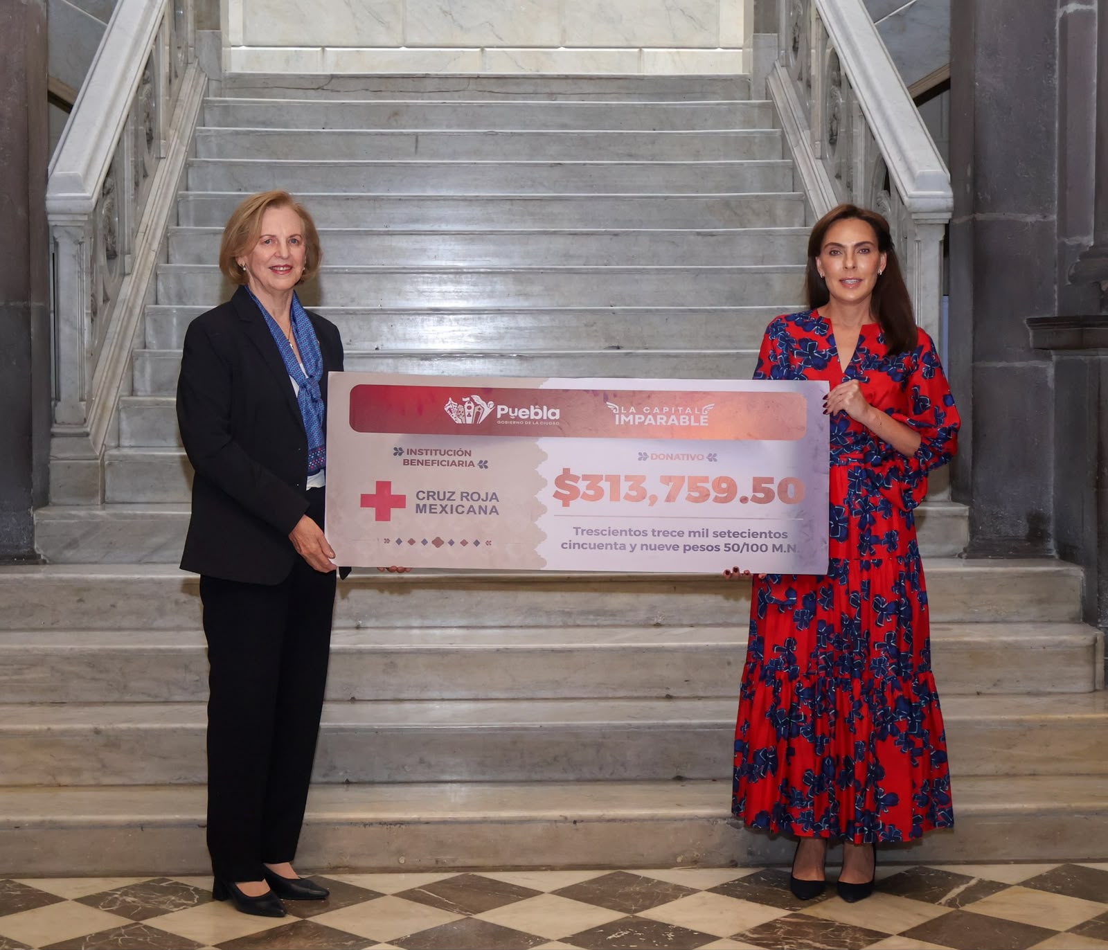 Imagen principal del artículo Entregan Pepe Chedraui y MariElise Budib donativo a Cruz Roja por colecta anual