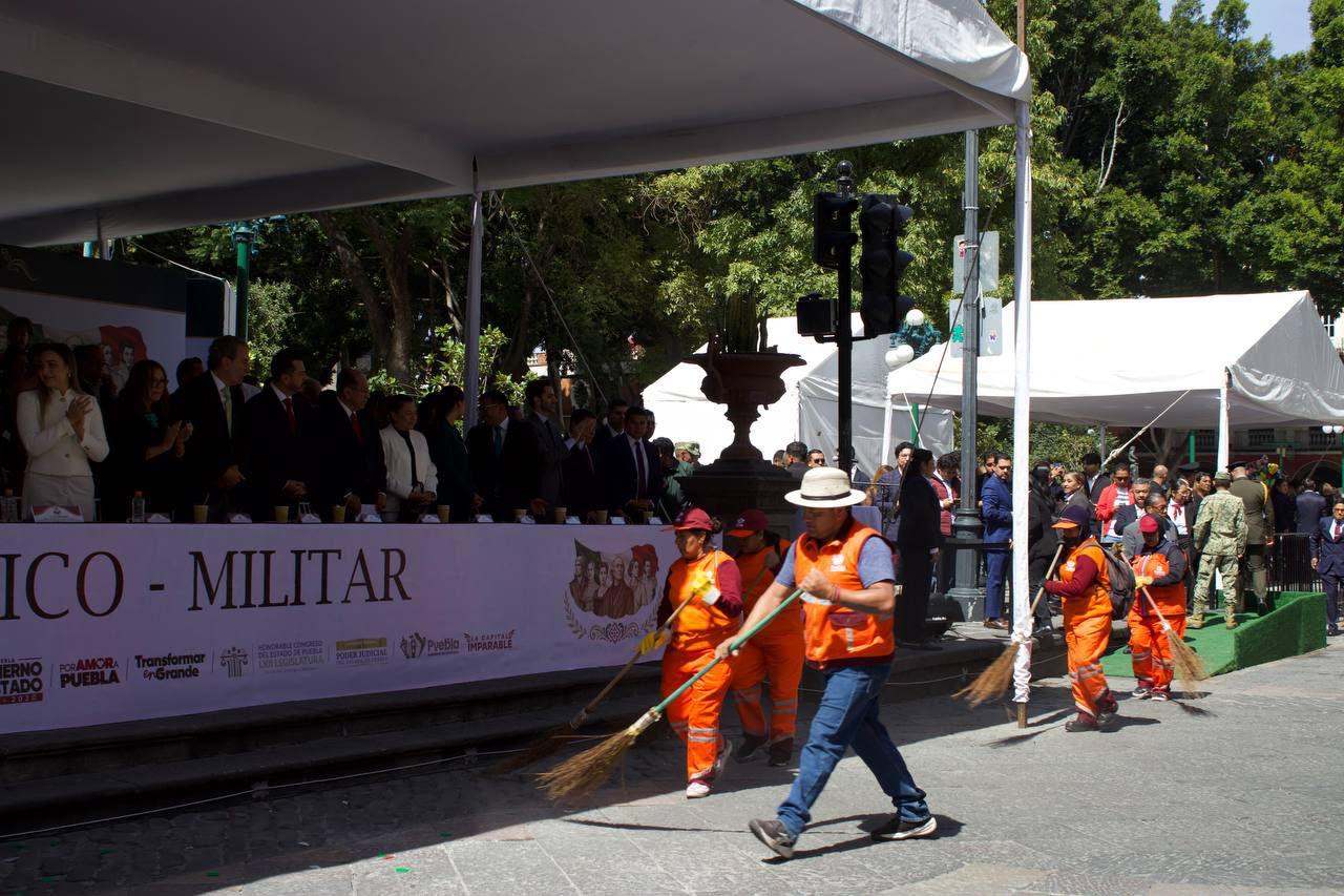 Imagen principal del artículo Reconoce Pepe Chedraui trabajo de personal de limpia tras fiestas patrias
