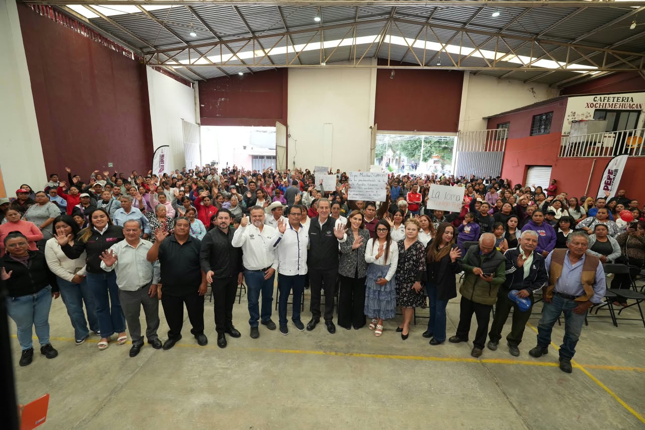 Imagen principal del artículo Acerca Pepe Chedraui seguridad, servicios y bienestar a San Pablo Xochimehuacan
