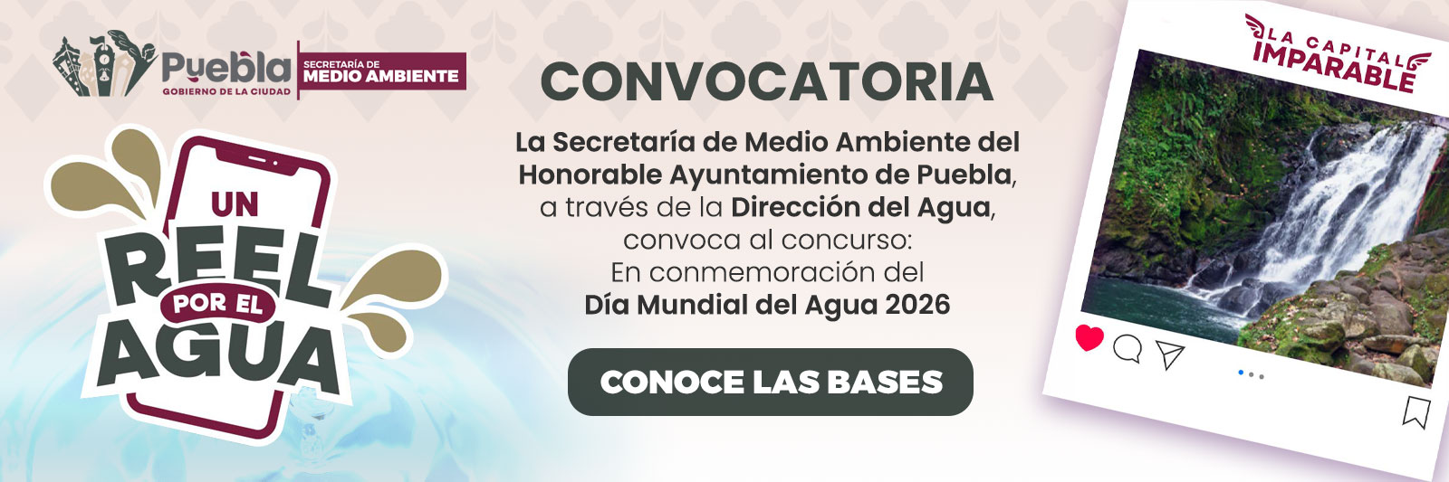 Convocatoria Un Reel por el Agua