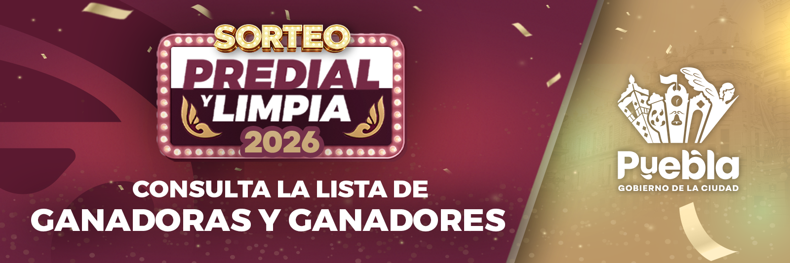 GANADORES SORTEO PREDIAL 2026