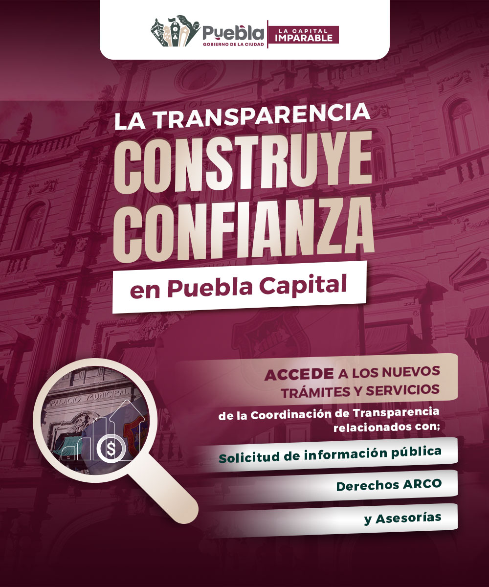 Transparencia contruye confianza