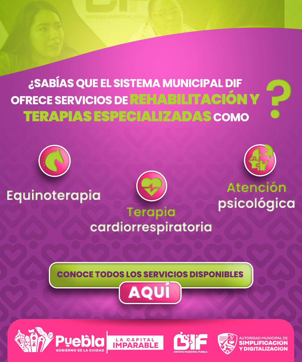 Servicios de Rehabilitacion y terapias DIF