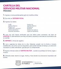 CONVOCA GOBERNACIÓN MUNICIPAL A TRAMITAR LA CARTILLA DEL SERVICIO MILITAR
