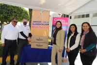 SMDIF PUEBLA RECIBE DONACIÓN DE BACHOCO; MIL 200 KILOS DE PIEZAS DE POLLO PARA LAS 17 JUNTAS AUXILIARES