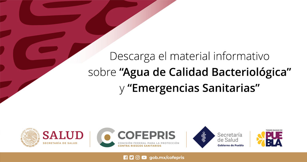AGUA DE CALIDAD BACTERIOLÓGICA Y EMERGENCIAS SANITARIAS