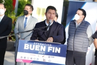 DA EDUARDO RIVERA PÉREZ BANDERAZO A OPERATIVO CONJUNTO “BUEN FIN 2021”