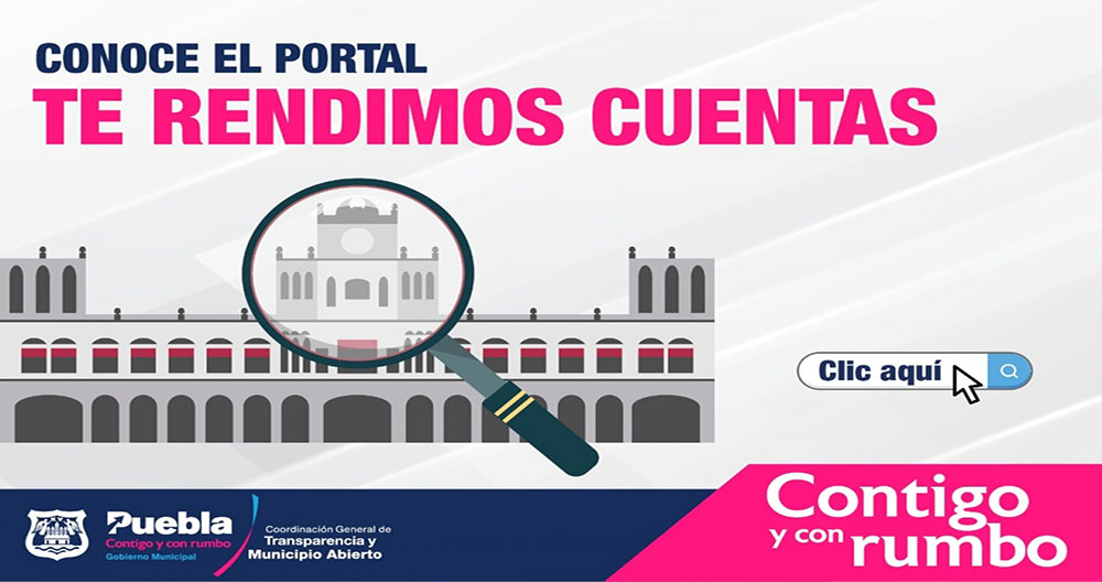 Difusión portal Te Rendimos Cuentas